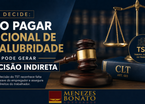 Não pagar adicional de insalubridade pode gerar rescisão indireta, decide TST